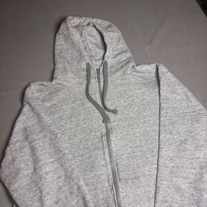 Artistry In Motion Mens Grey Marl Full Zip Hoodie Sweatshirt Large RN 88438